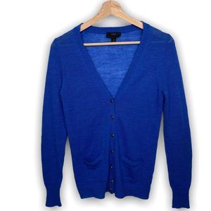 J Crew Italian-spun Alpaca blend cardigan